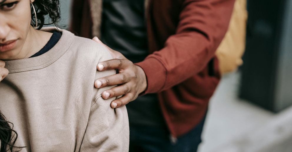 A woman who is suffering from emotional abuse